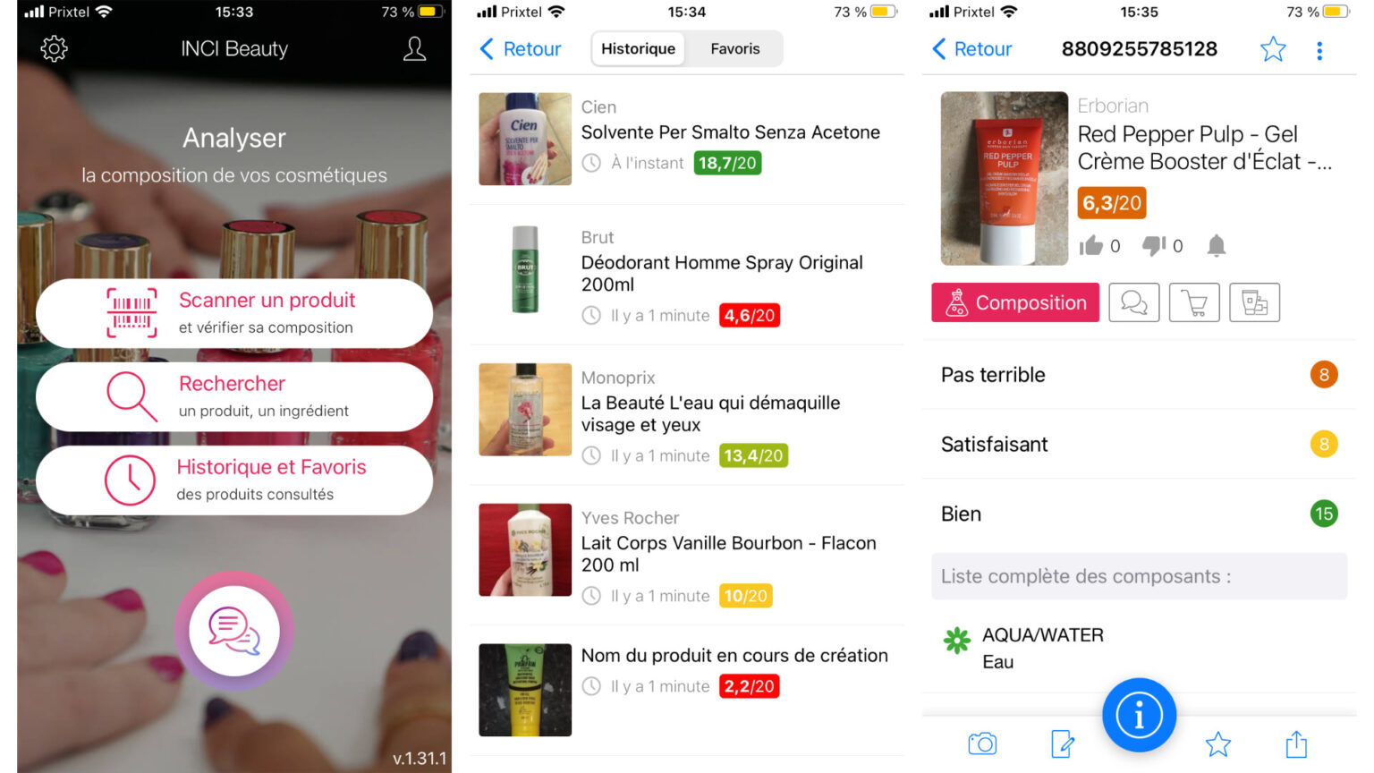 Yuka, Inci Beauty... on a testé les apps qui analysent vos produits