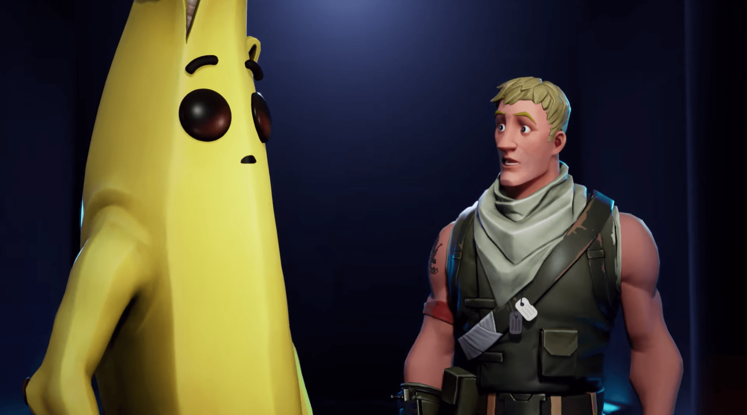 Картинка бананчика из fortnite