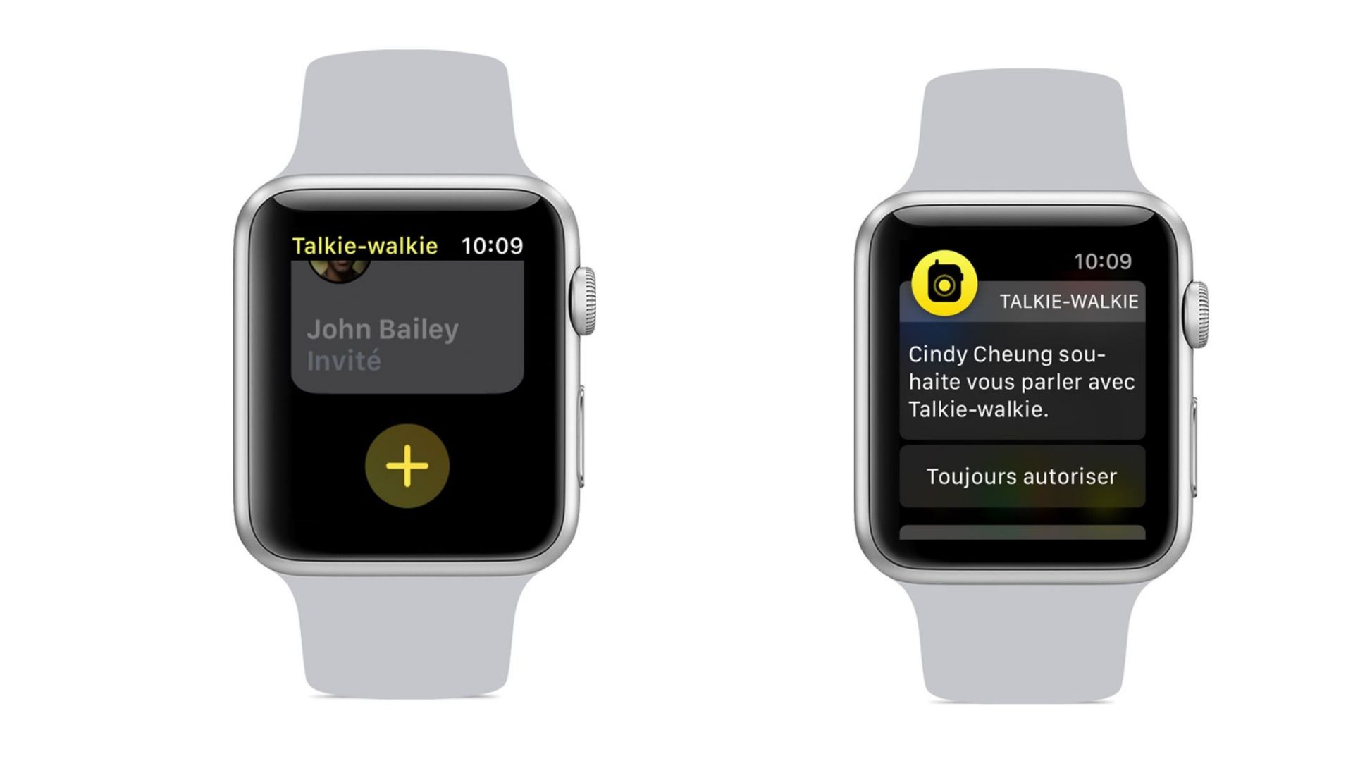 apple watch series 2 walkie talkie
