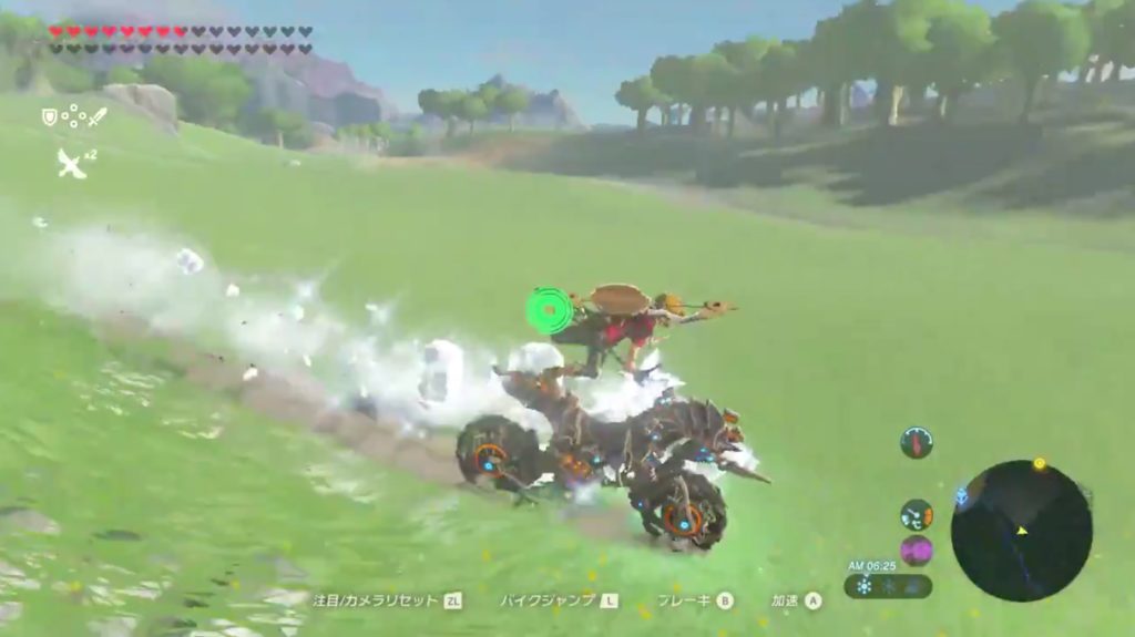 Zelda Breath of the Wild : un joueur a transformé la moto de Link en
