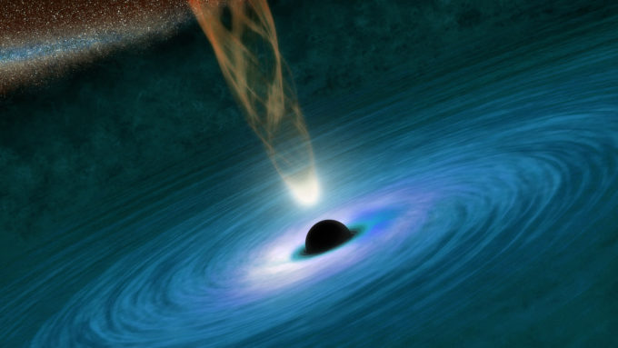 Des planètes pourraient tourner autour d'un trou noir supermassif ...