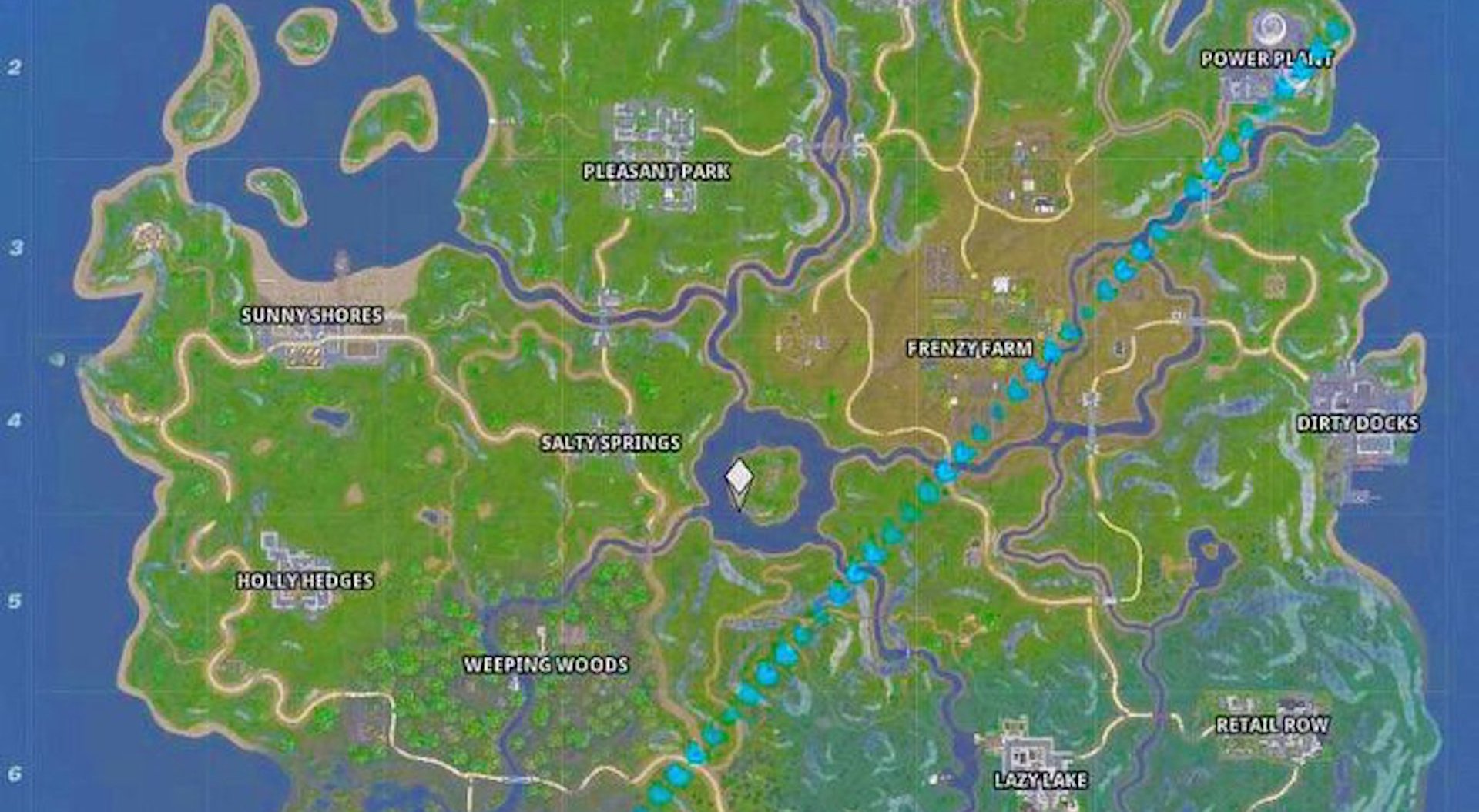 La nouvelle carte de Fortnite avait fuité un mois plus tôt, mais personne  n'y croyait - Numerama