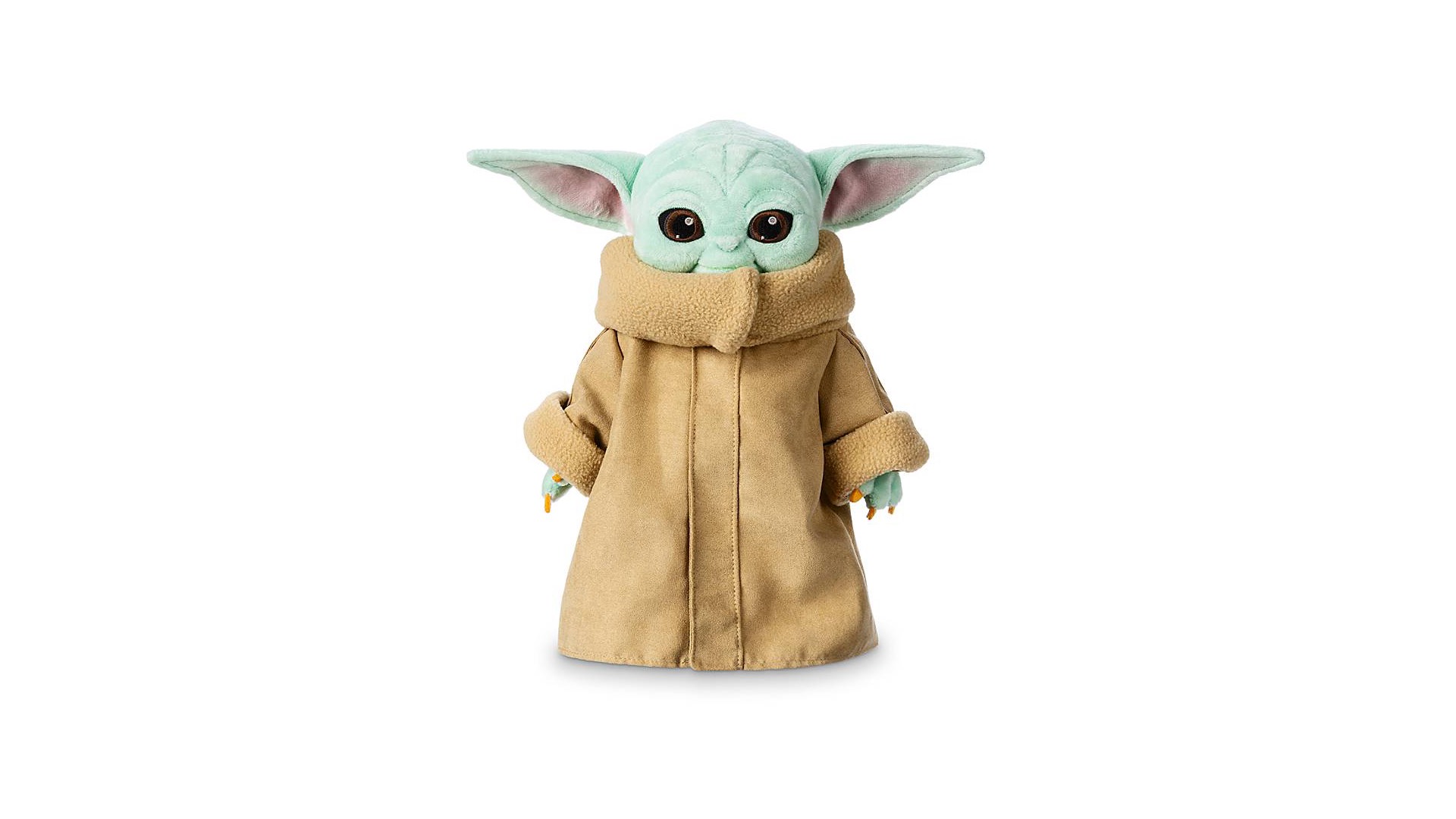 Cette peluche Baby Yoda vendue par Disney a été conçue pour vous