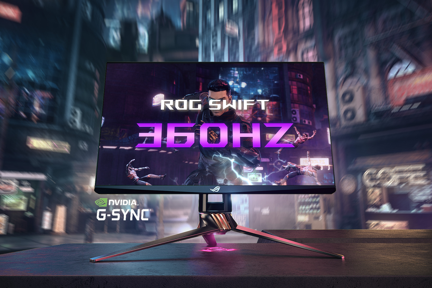 Rangez vos 360 Hz, Asus dévoile son tout premier moniteur gaming