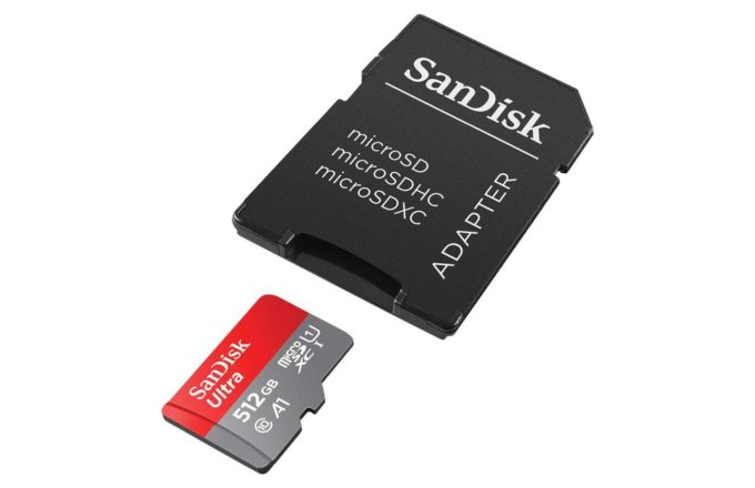 Pour 66 euros cette carte microSD de 512 Go est une Pour 66 euros cette carte microSD de 512 Go est une