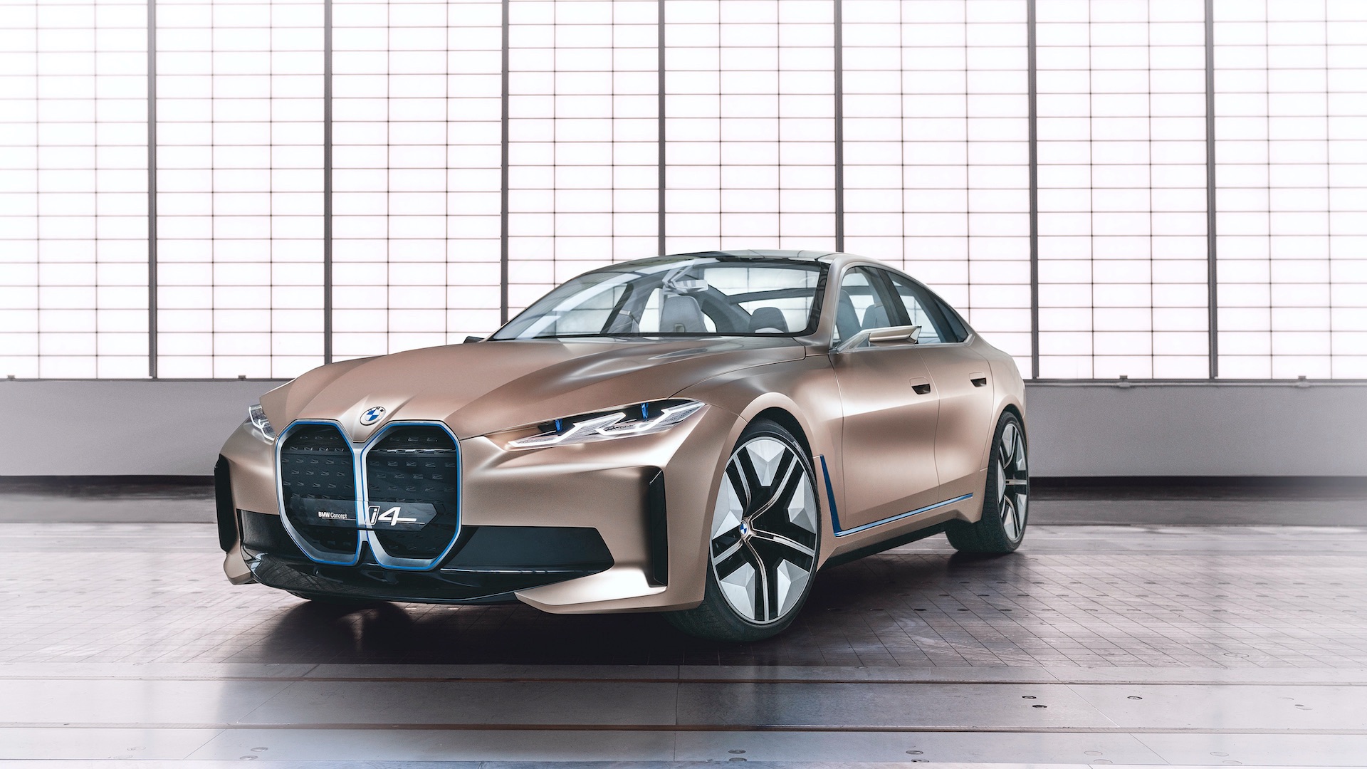 BMW i4 voici le concept de la future berline électrique de luxe
