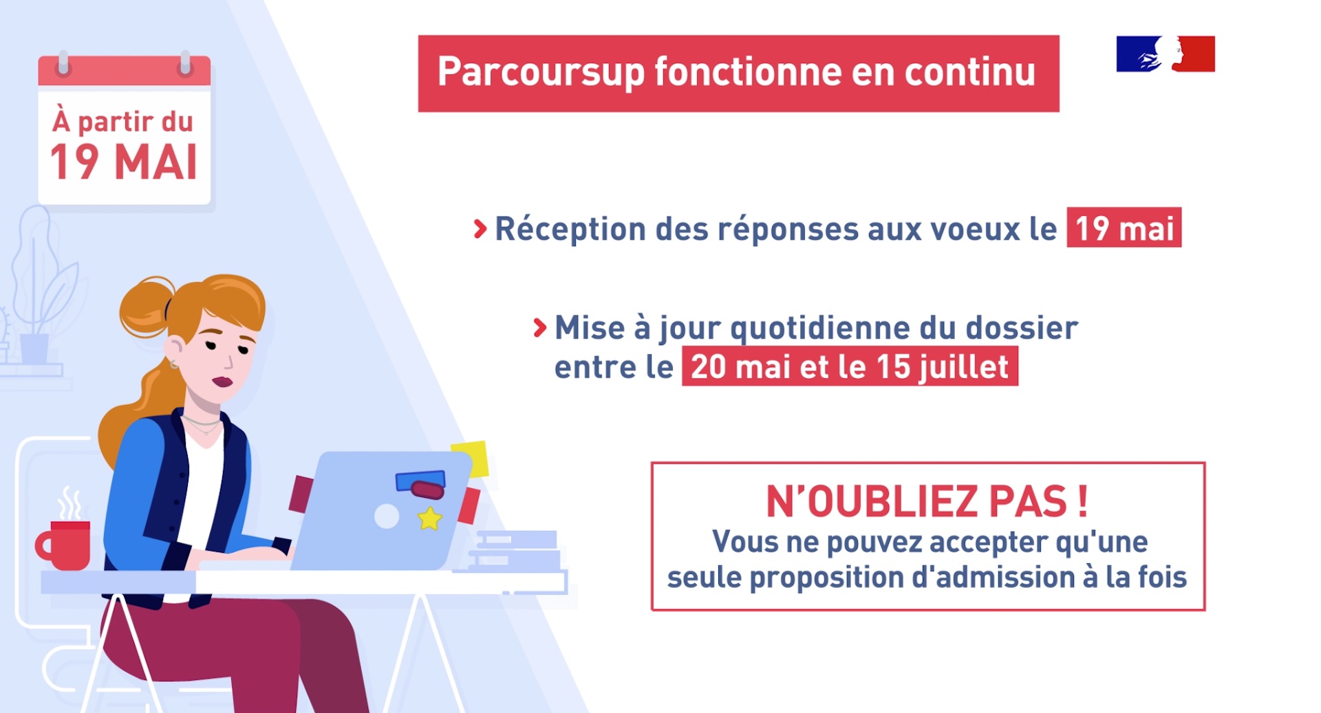 Parcoursup  les résultats d'admission sont en ligne plus tôt que prévu