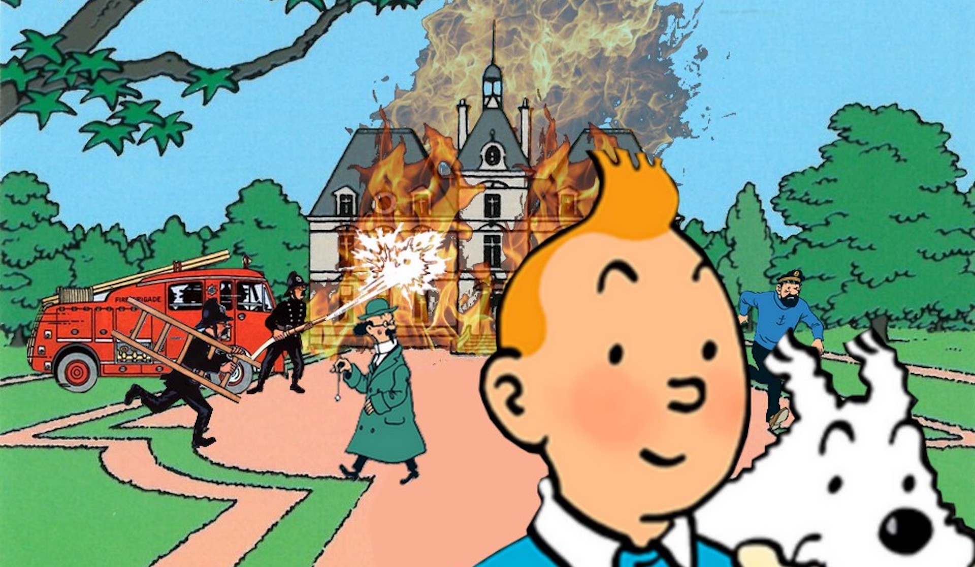 Des neurchis à l'extrême droite, la trouble existence de Tintin sur  l'Internet français - Numerama