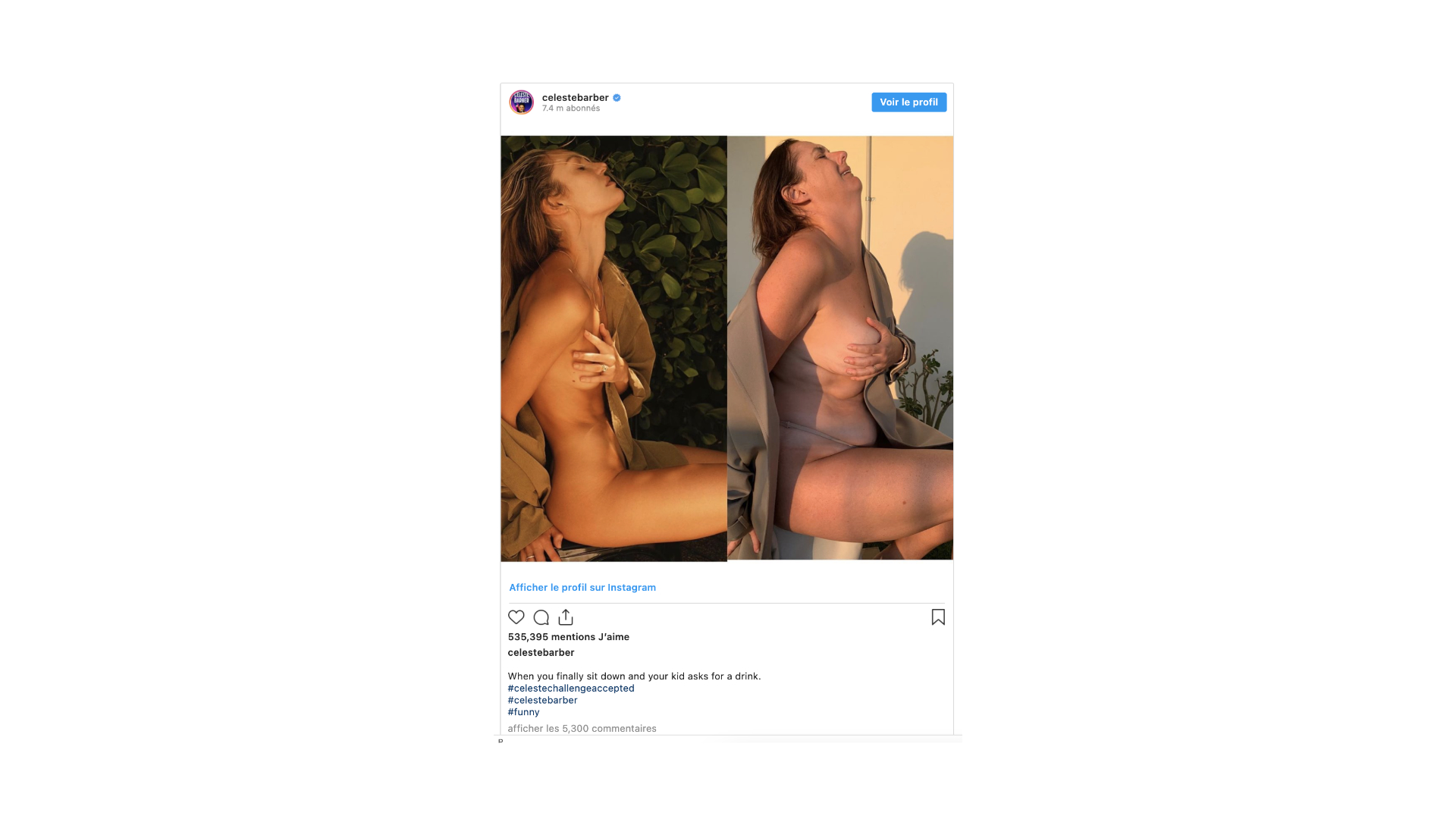 Instagram continue de censurer des photos de femmes photo