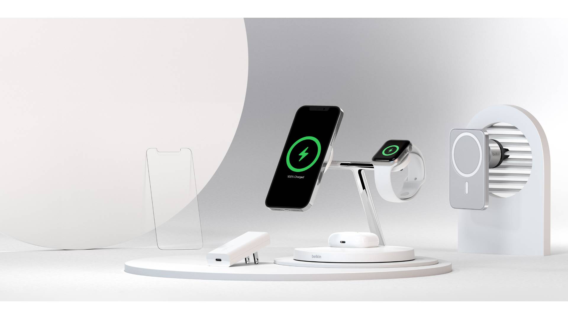 Belkin lance le premier chargeur sans fil aimanté compatible avec