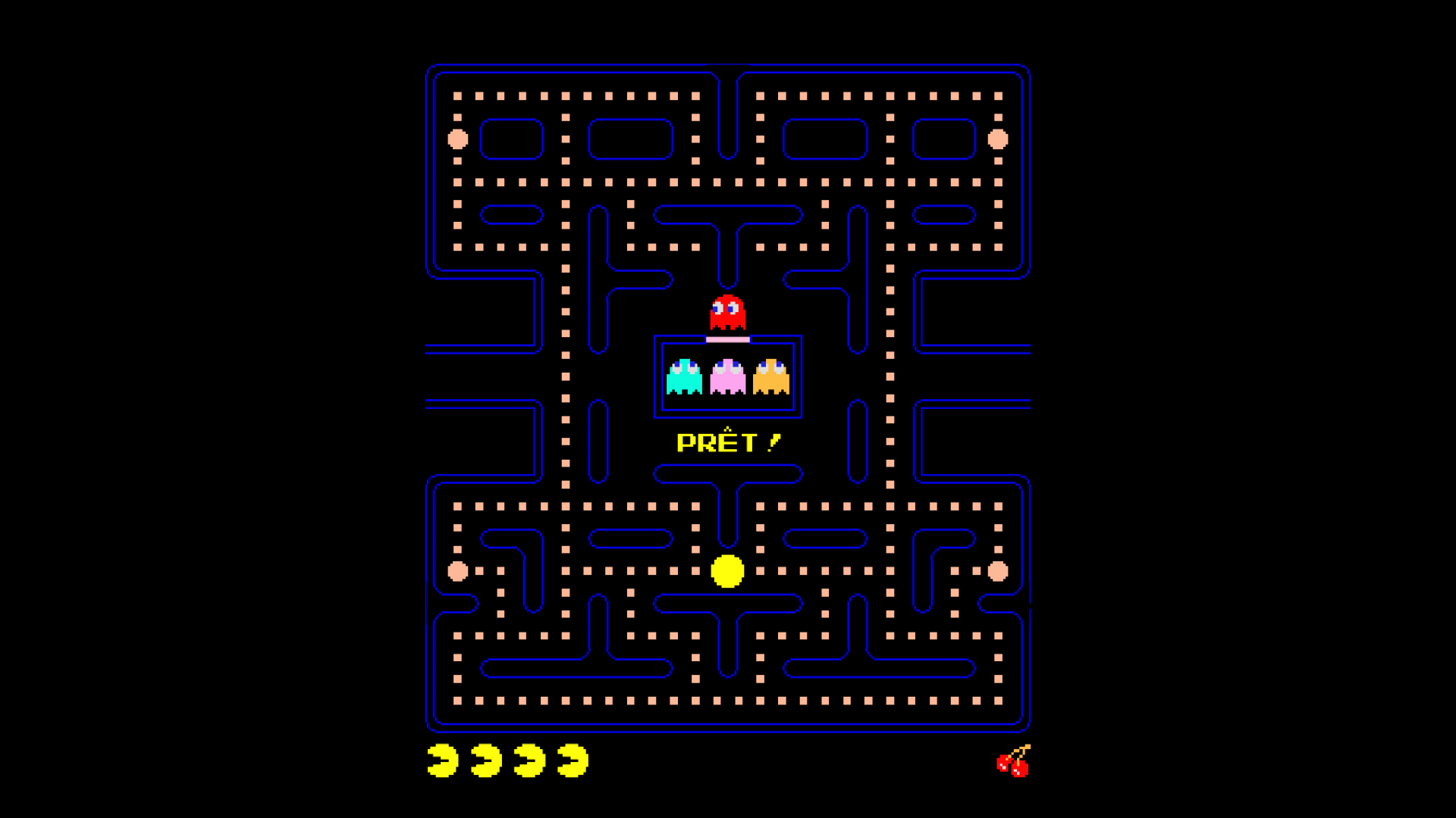 Pac man game. Пакман карта игры. Спрайт ПАКМАНА. Поле ПАКМАНА. Namco Pac-man 1980.