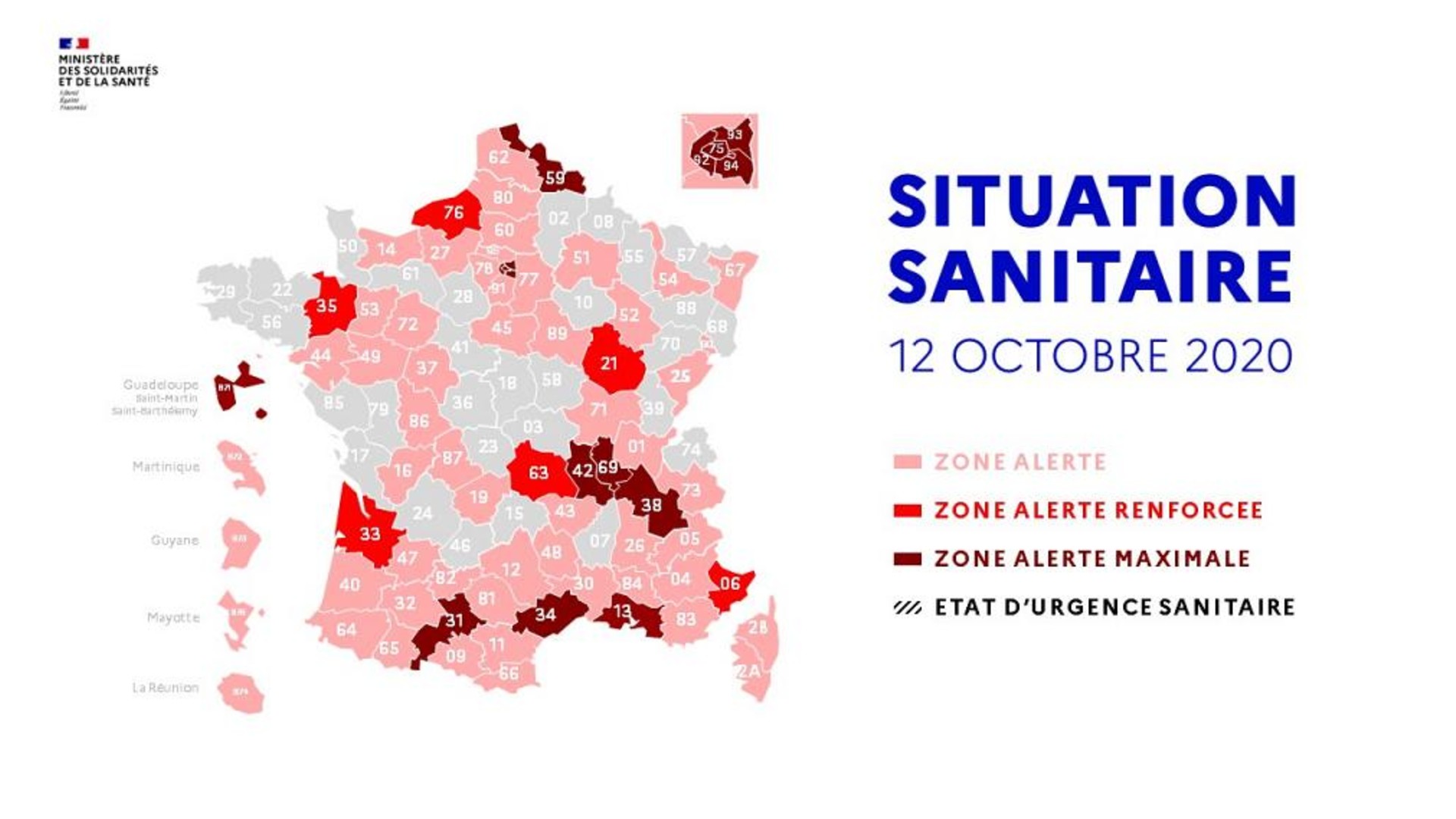 Pourquoi le gouvernement rétablit l’état d’urgence sanitaire dans toute ...