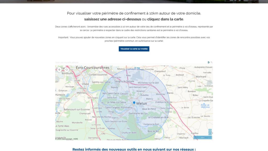 10 Km From My House How To Measure A Distance Of 10 Km Around Your Home
