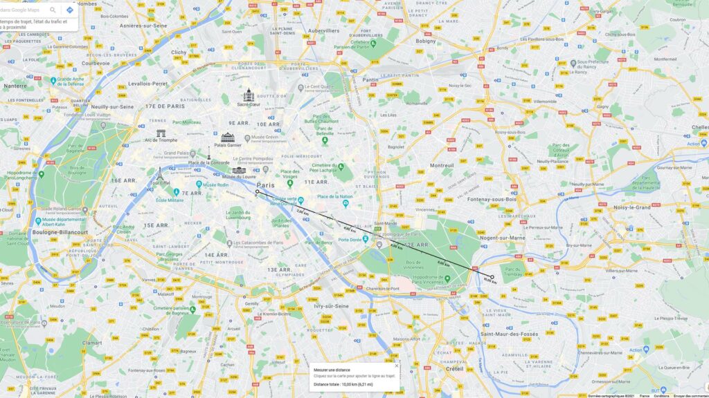 10 Km From My House How To Measure A Distance Of 10 Km Around Your Home