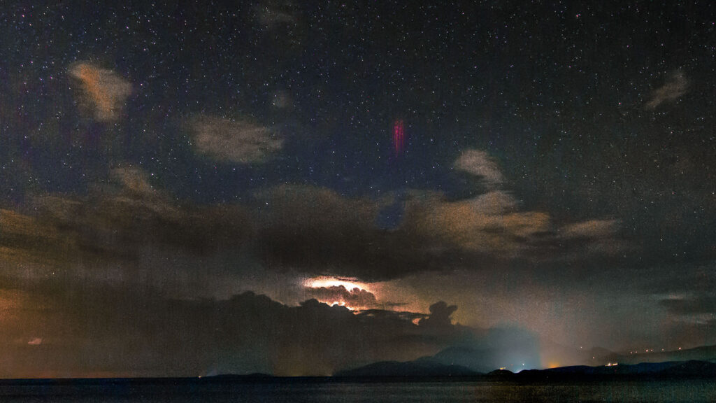 orage tonnerre éclair flash jets