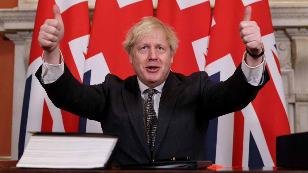 Boris Johnson Royaume-Uni
