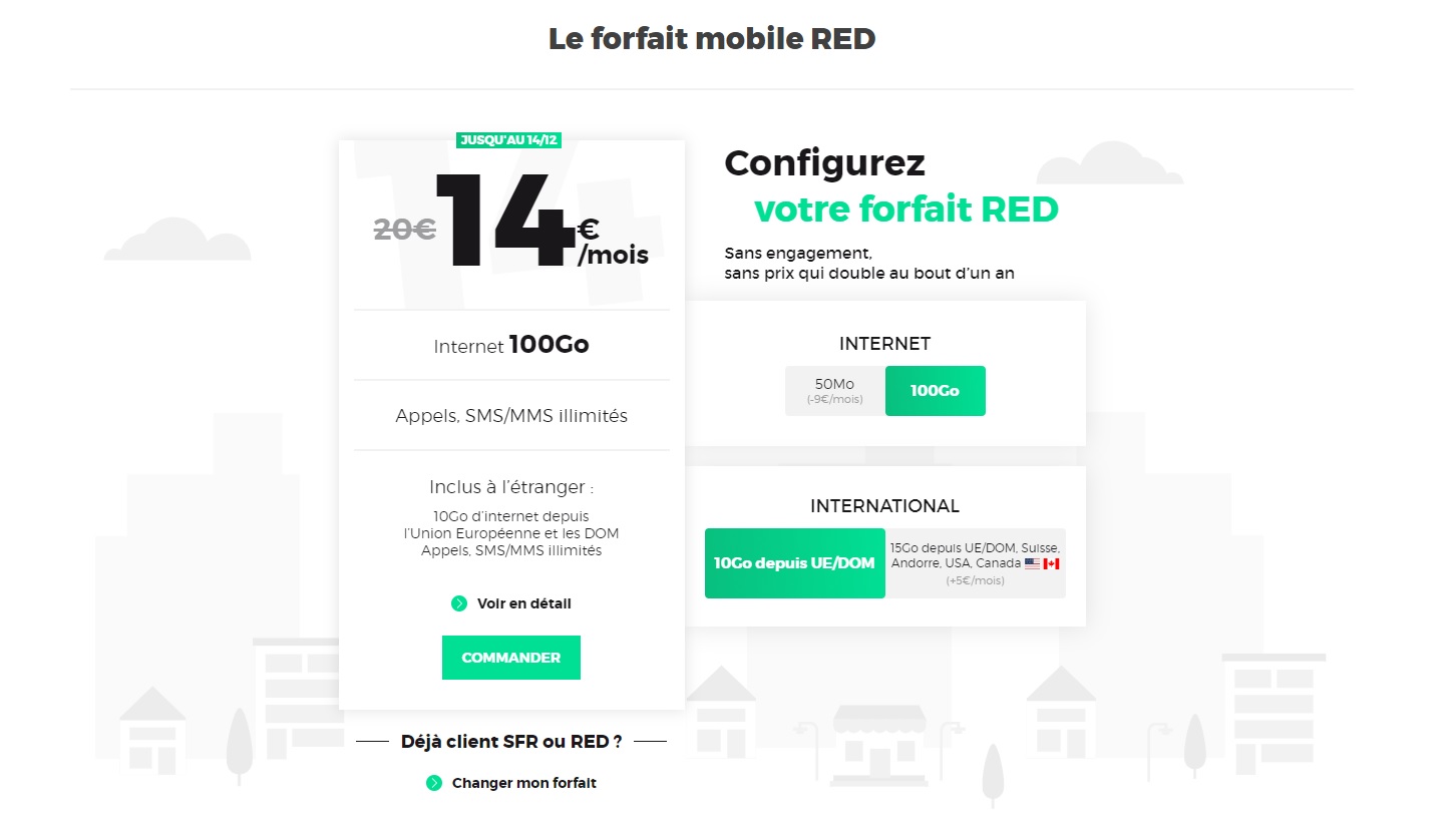 mobile Go de RED by SFR conserve son petit prix du Black Friday - Numerama
