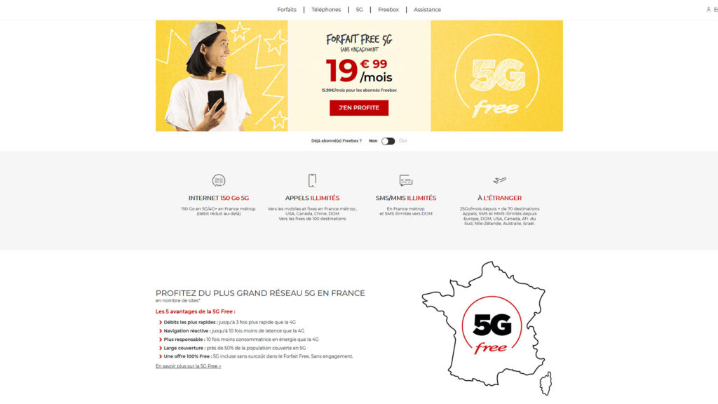 Free Mobile 5G
