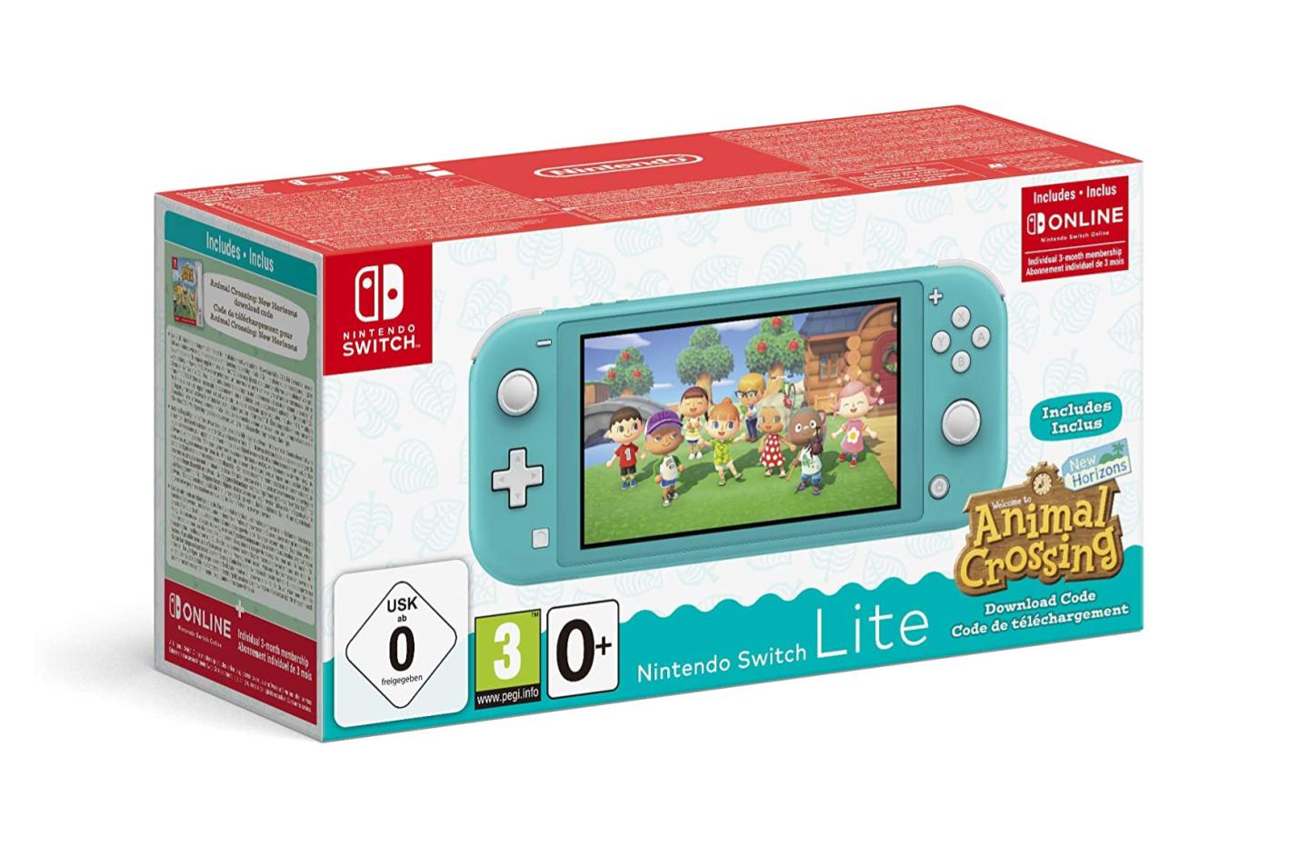 Console Nintendo Switch Lite Bleu - Promos Soldes Hiver 2024