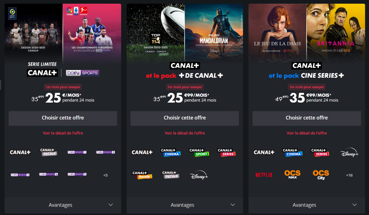 Comment obtenir netflix avec canal