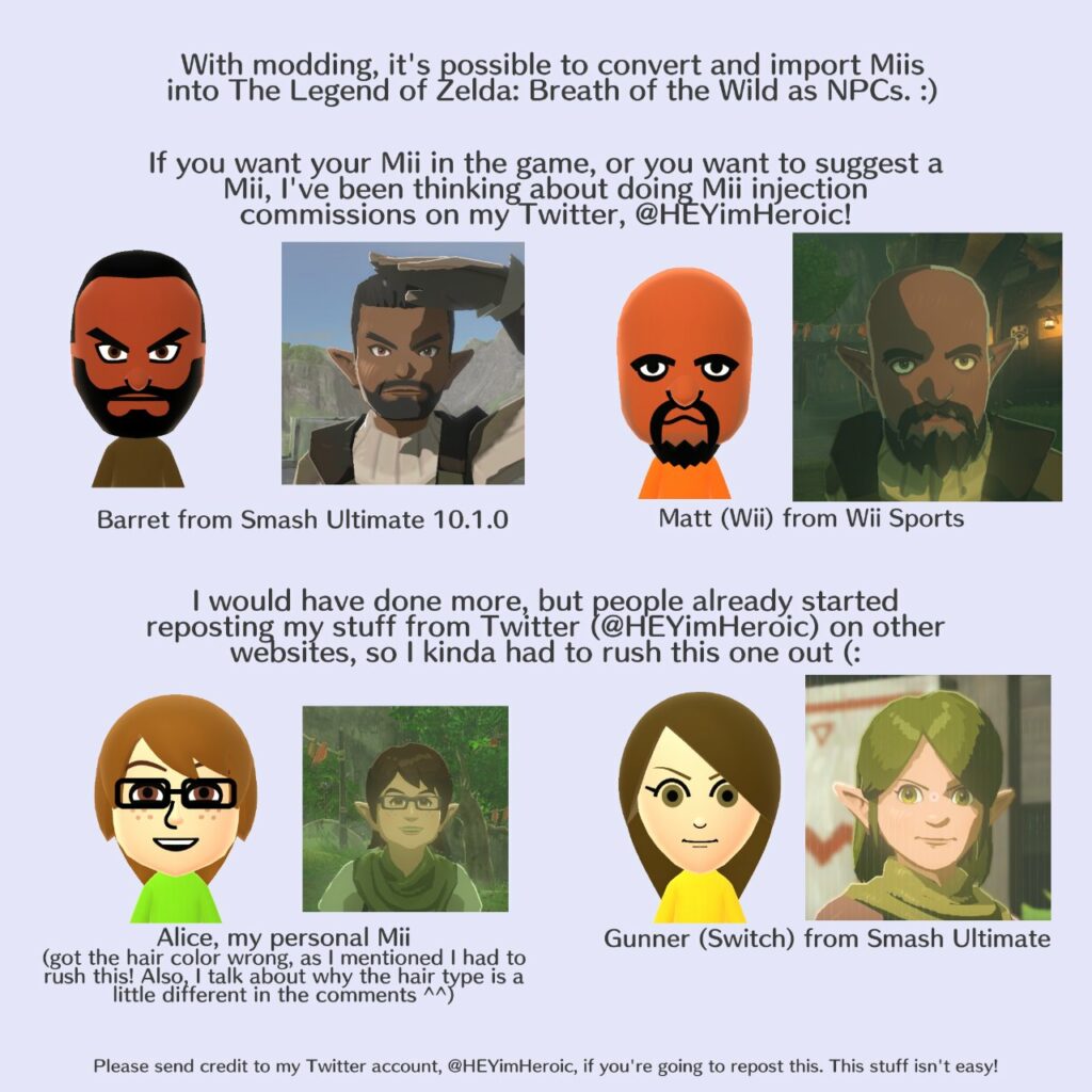 Breath Of The Wild Are Des Mii Breath Of The Wild Are Des Mii