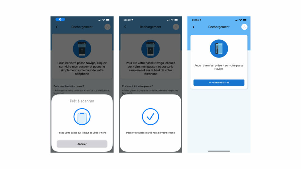comment recharger navigo easy avec téléphone