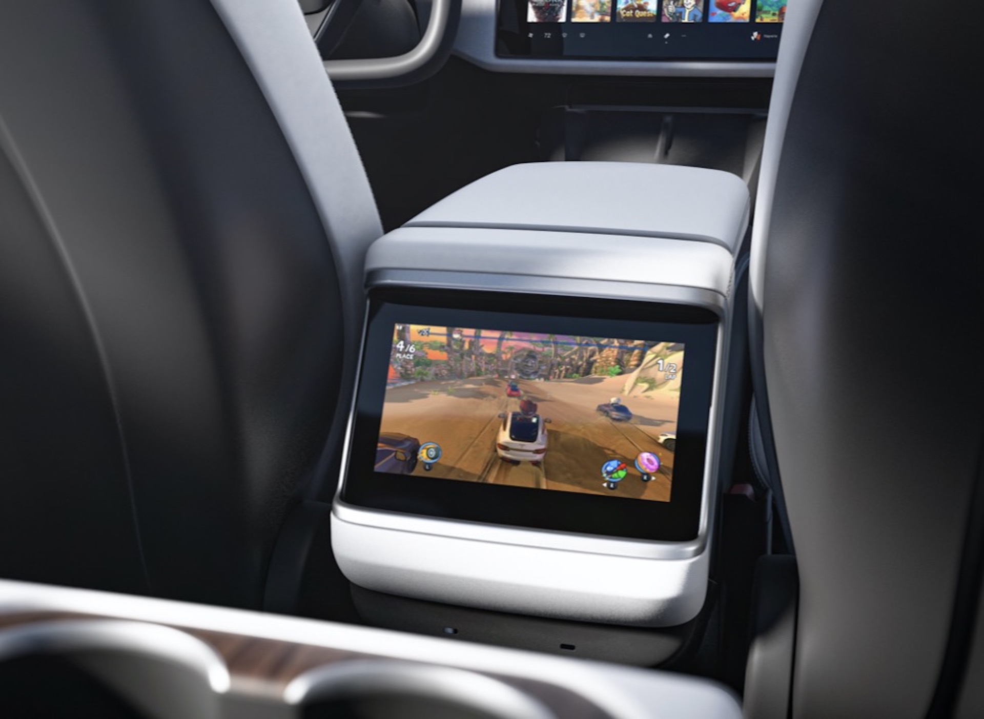 Nouveau volant, écran à l'arrière Tesla renouvelle l'habitacle des Model  S et Model X
