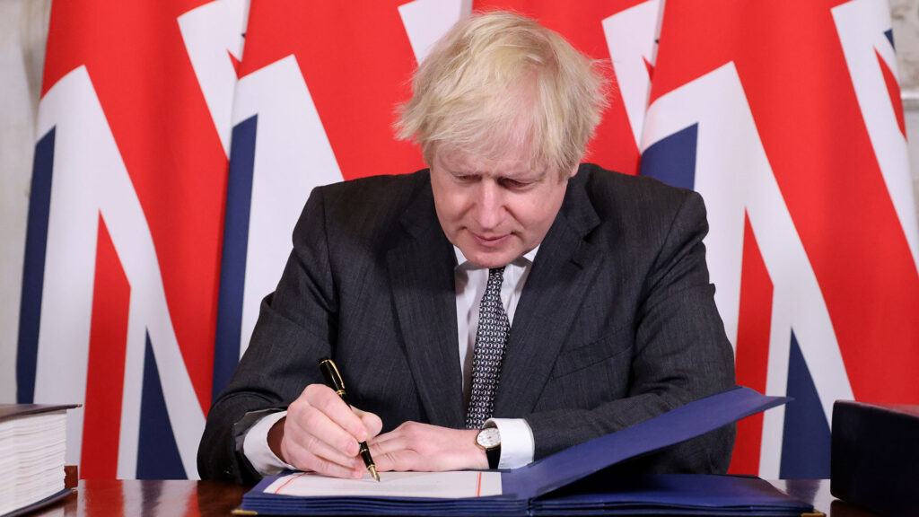 Boris Johnson Brexit Royaume-Uni