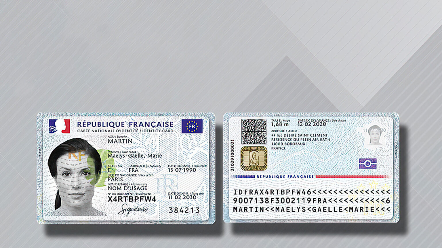 La Carte Nationale D identit lectronique CNIe Est Officielle Tout 