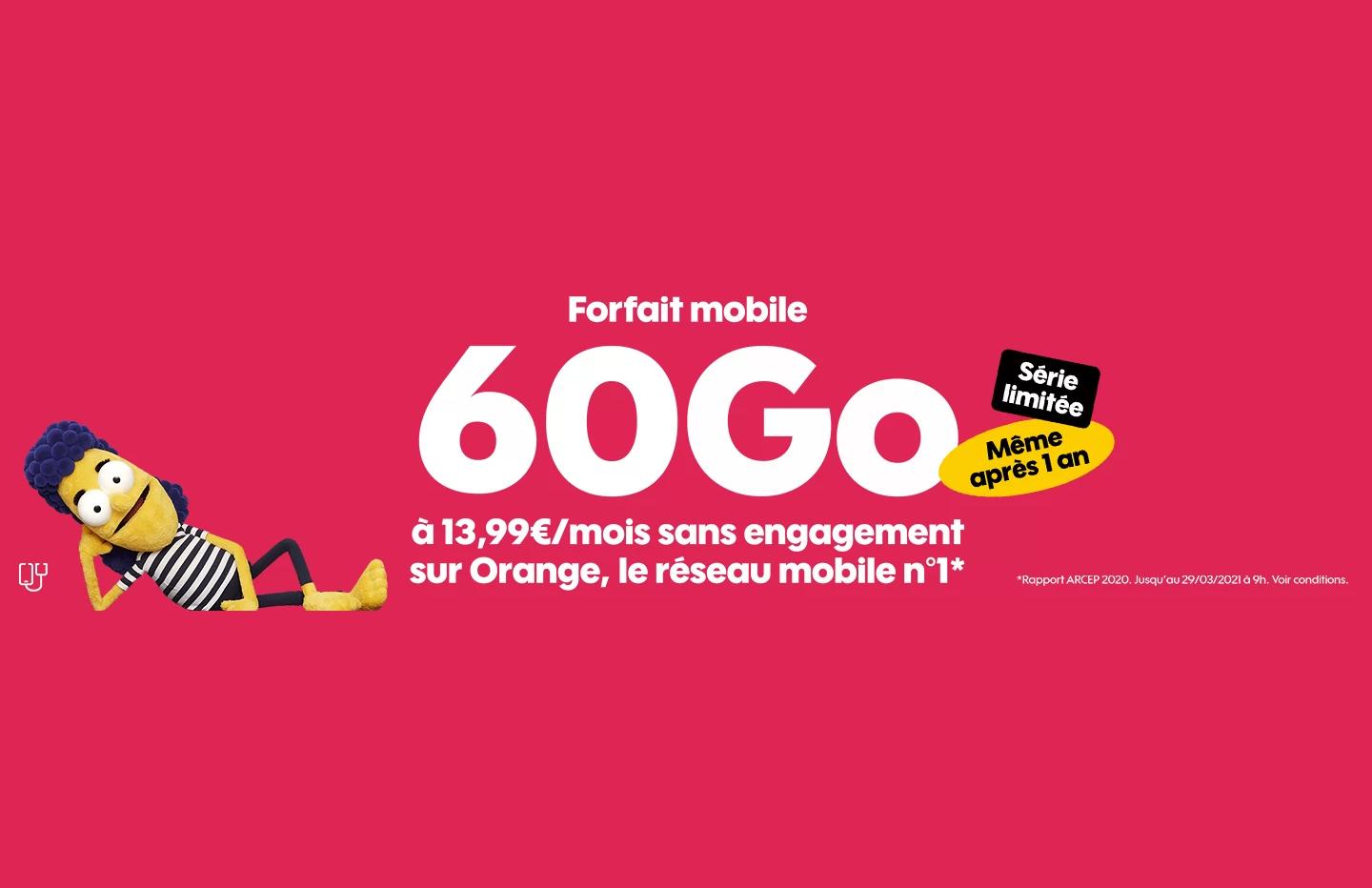 Sosh lance son nouveau forfait mobile sans engagement : 1 Go pour