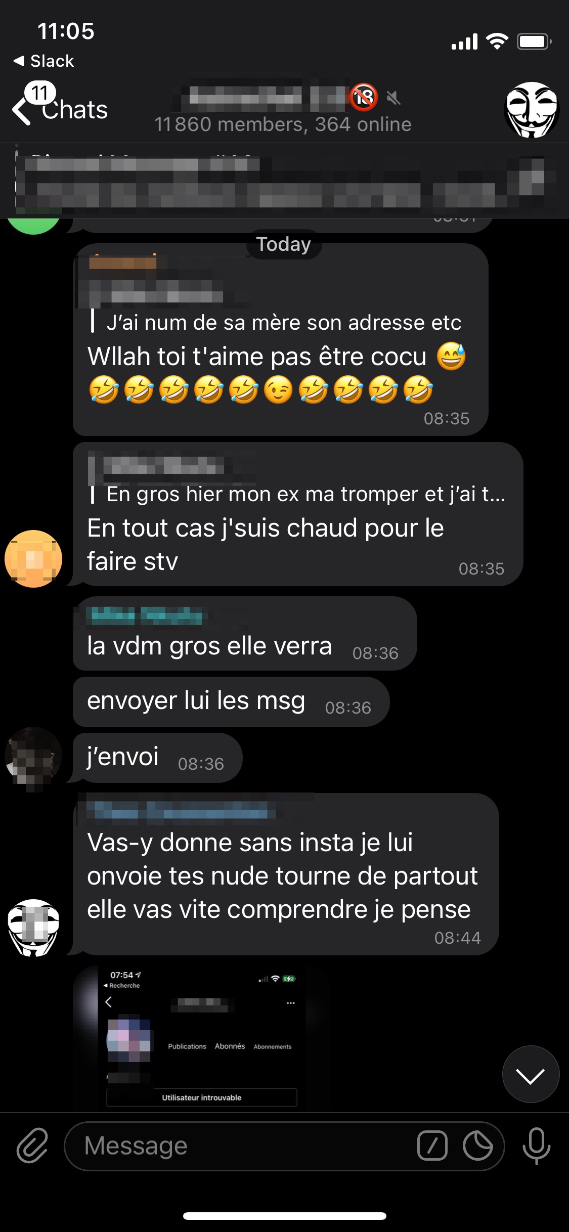 Des Milliers De Fran Ais S Changent Du Revenge Porn Sur Telegram En