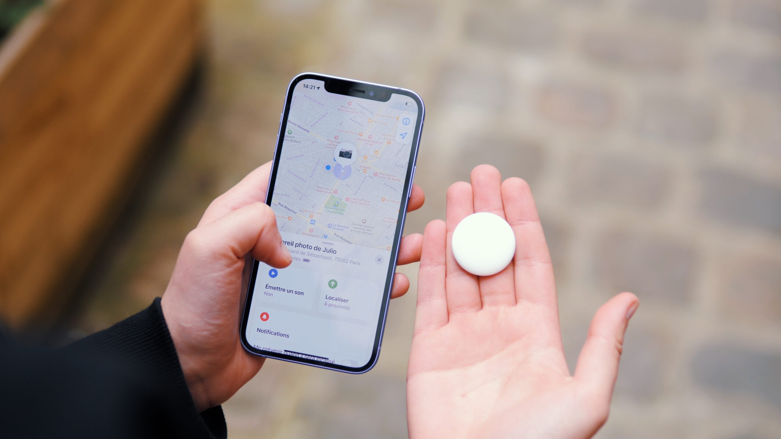 Consomac : Notre test des AirTags, les petits traqueurs d'Apple