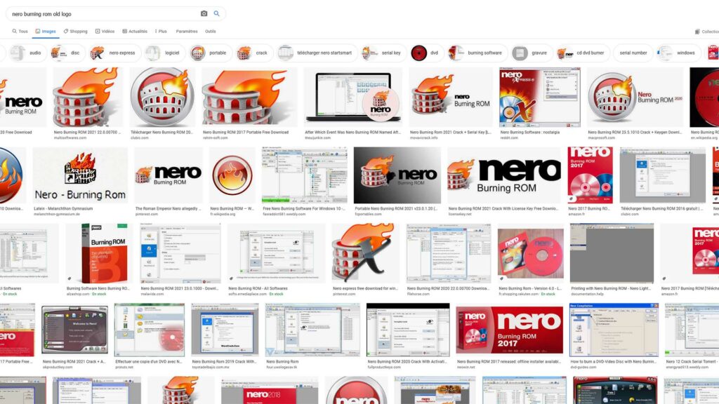 Nero Burning Rom old logo