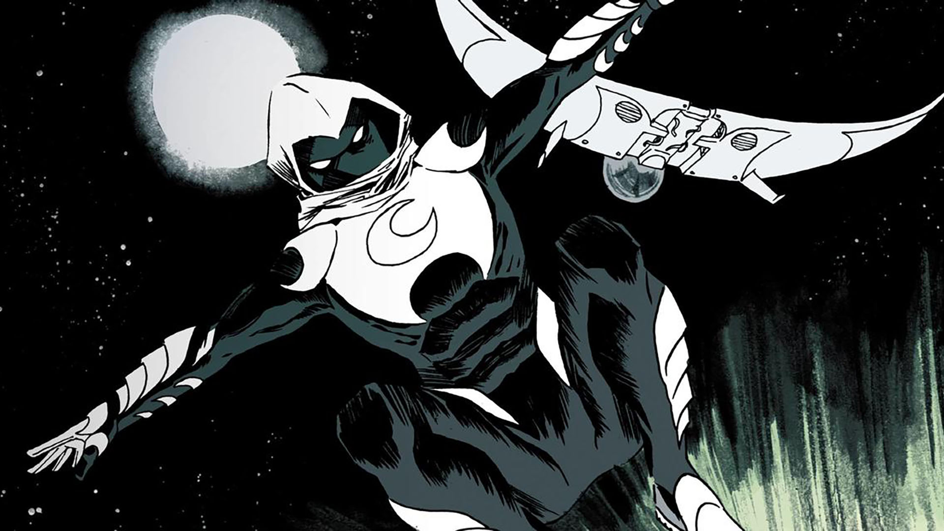Qui est vraiment Moon Knight, l'intrigant et sombre héros de la nouvelle  série Marvel sur Disney+ ?