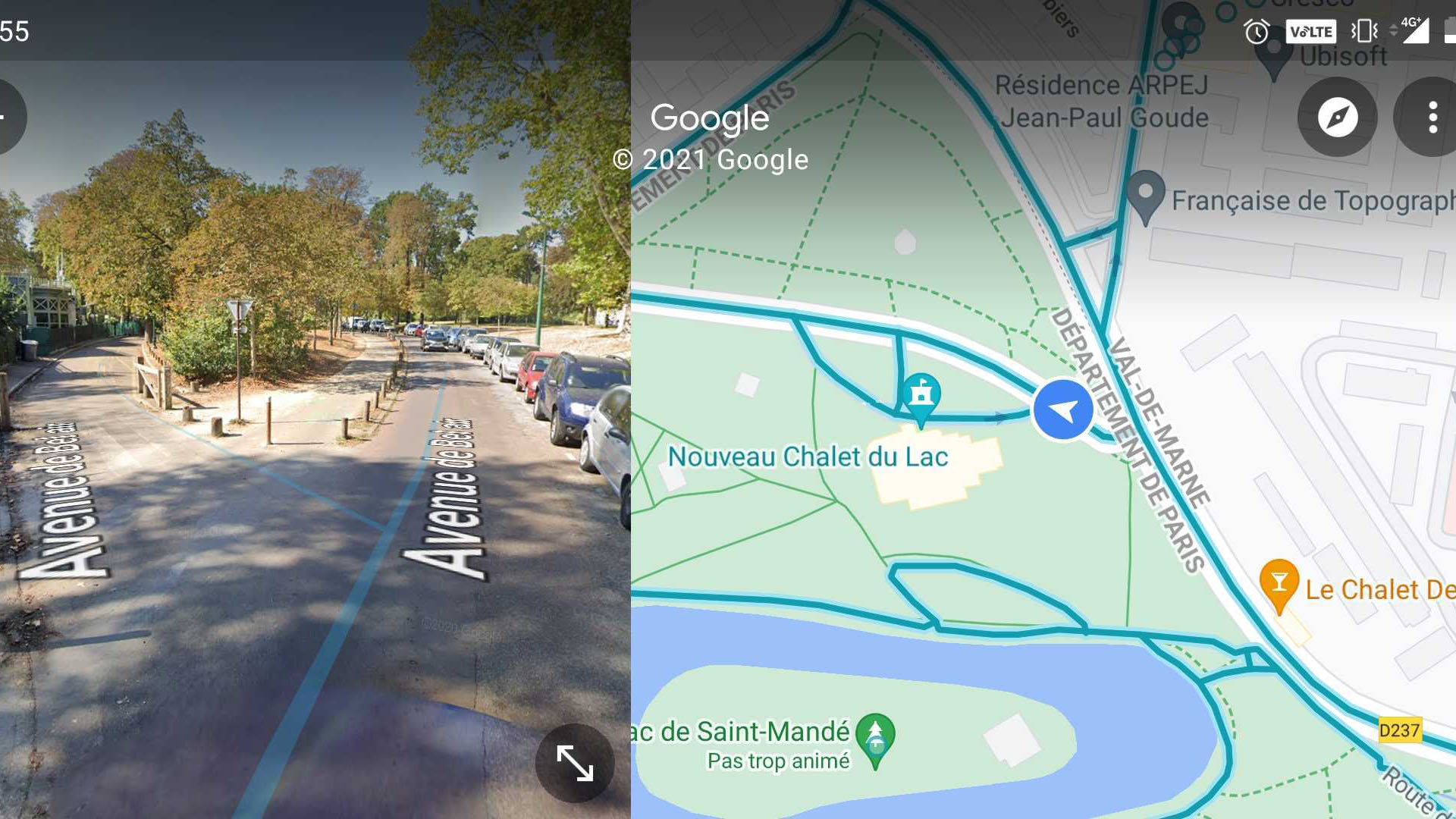 google satellite map street view