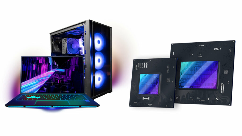 Les cartes graphiques Intel Arc, vu d'artiste