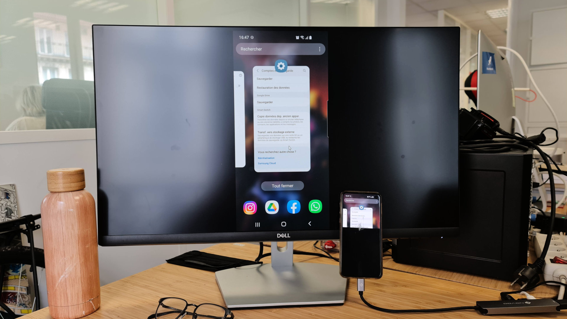 Comment afficher l'écran d'un smartphone sur un PC ?