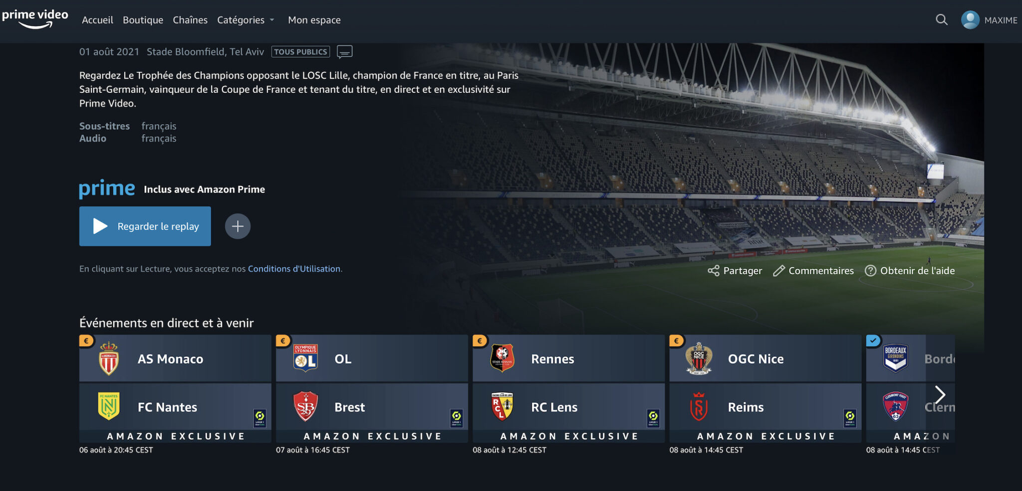 Amazon Prime Video Ligue 1 Nombre Ecran On a regardé le foot sur Amazon Prime Video : qualité, diffusion, prix