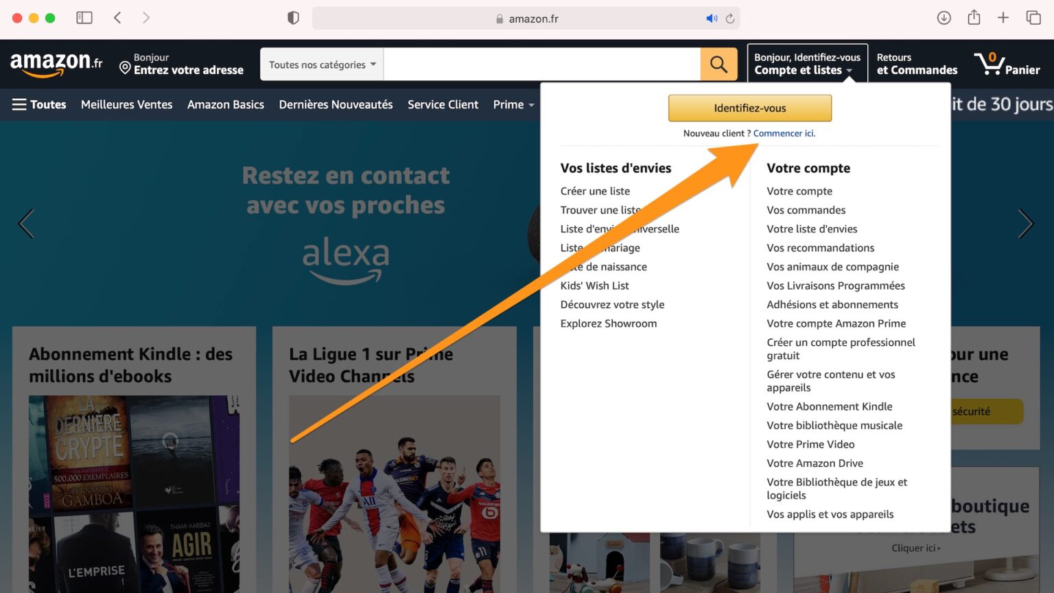 Comment S'abonner à Amazon Prime Video Ligue 1 Amazon Prime Video Ligue 1 : comment s’abonner pour regarder le foot en