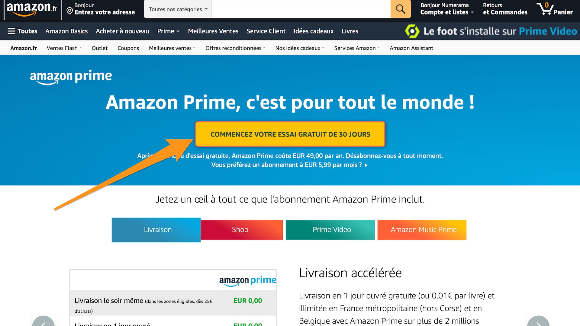 Se puede compartir amazon prime en españa