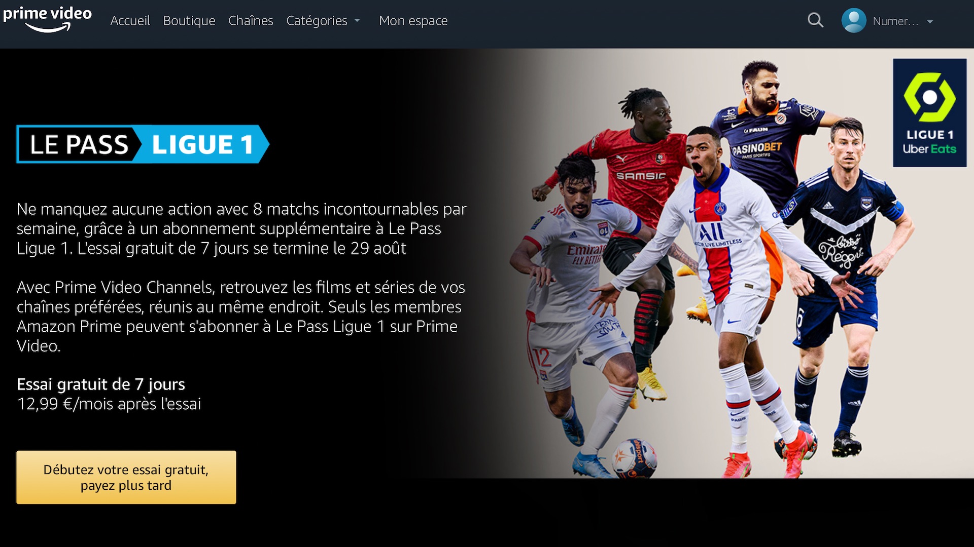 Prime Video : votre guide vers l'abonnement Ligue 1