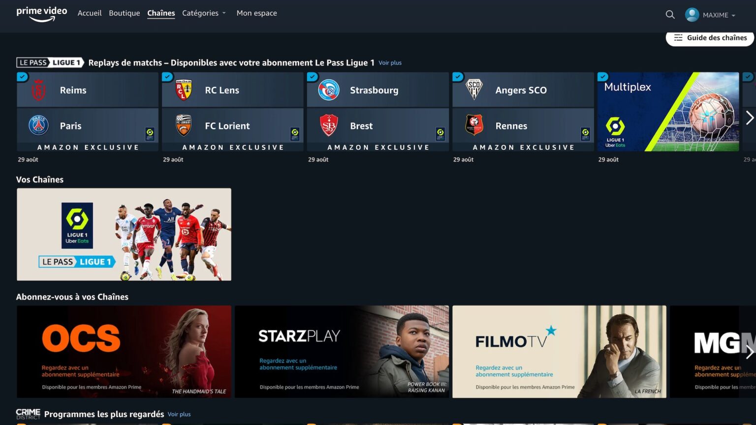 Prime Video Streaming Gratuit Ligue 1 Ligue 1 : pourquoi Amazon a (déjà) réussi à changer le foot en streaming