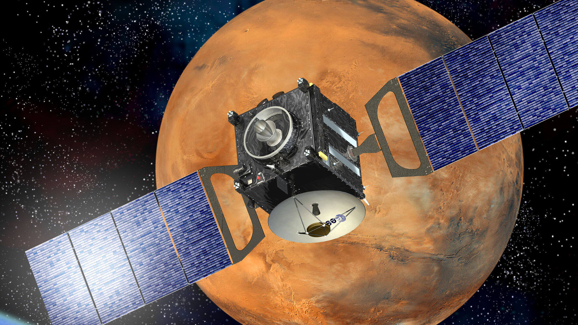 Mars Express et Zhurong vont tester la première transmission de données « à  l'aveugle » en orbite - Numerama