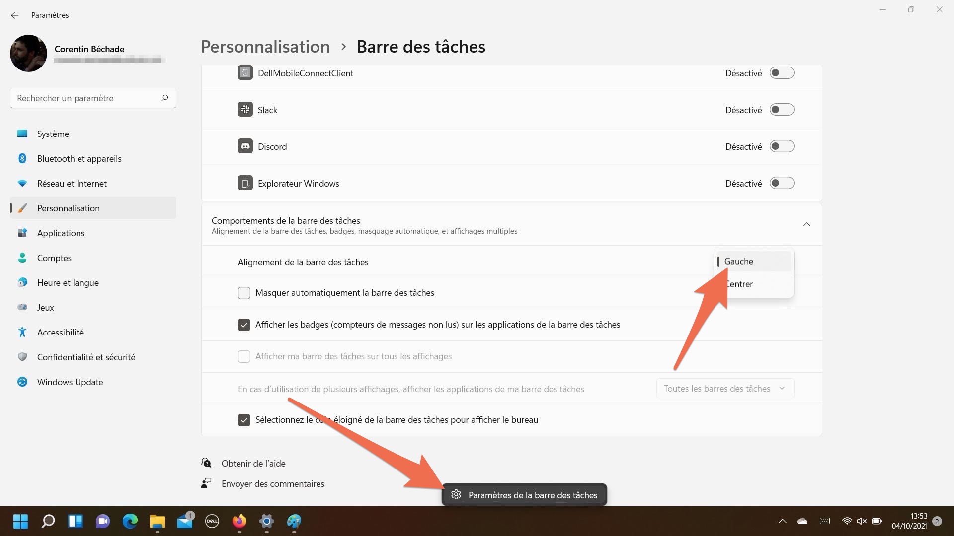 Comment Remettre Le Menu Démarrer à Gauche Sur Windows 11 Numerama