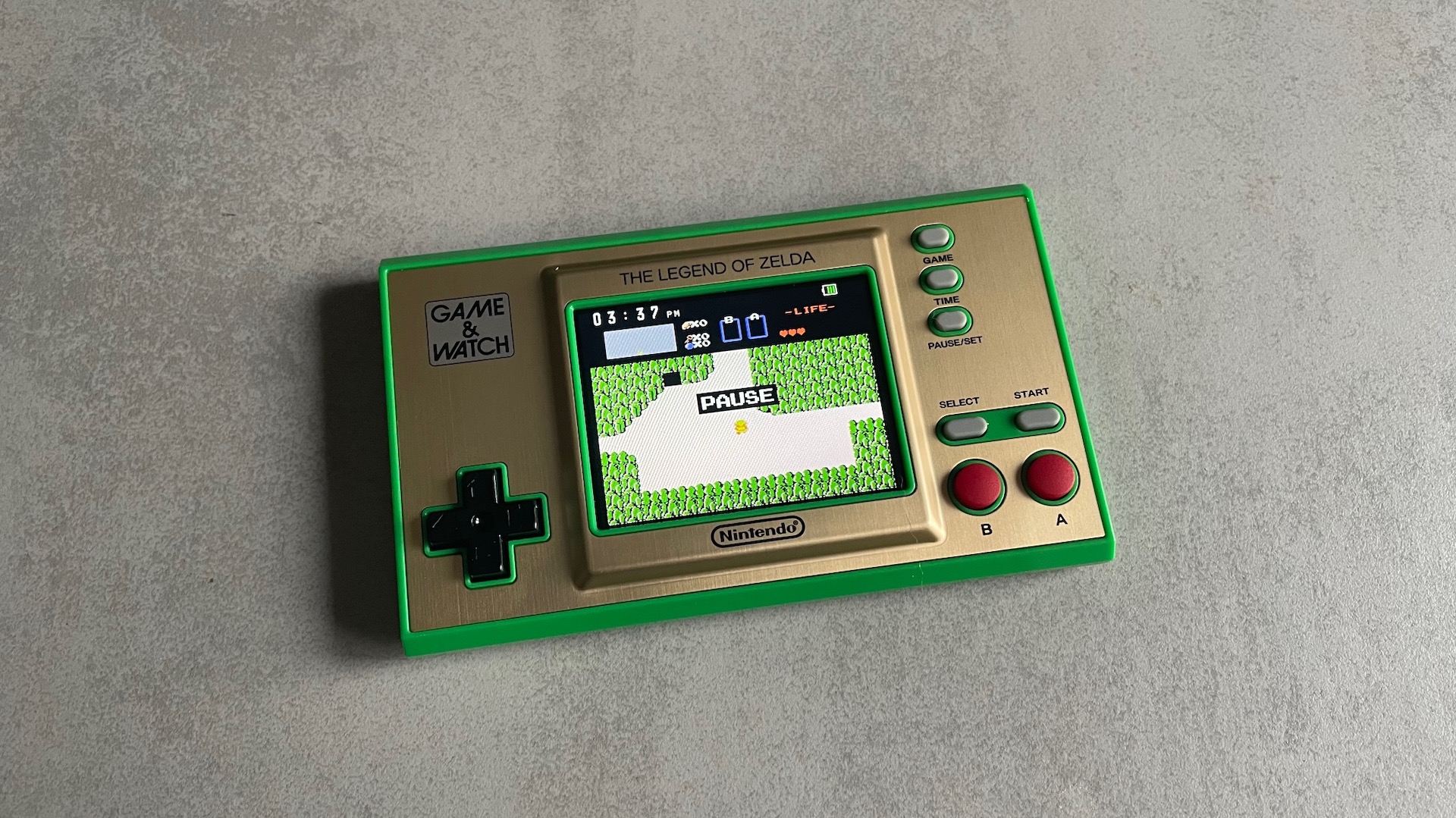 La Game Watch Zelda est un peu plus qu'un simple objet de