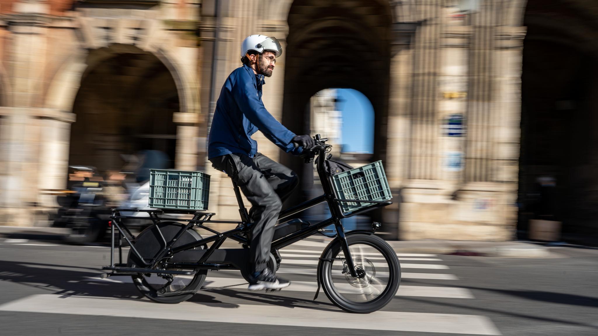 Porte-bagages avant Moustache Magnum MIK pour vélo cargo Lundi 20