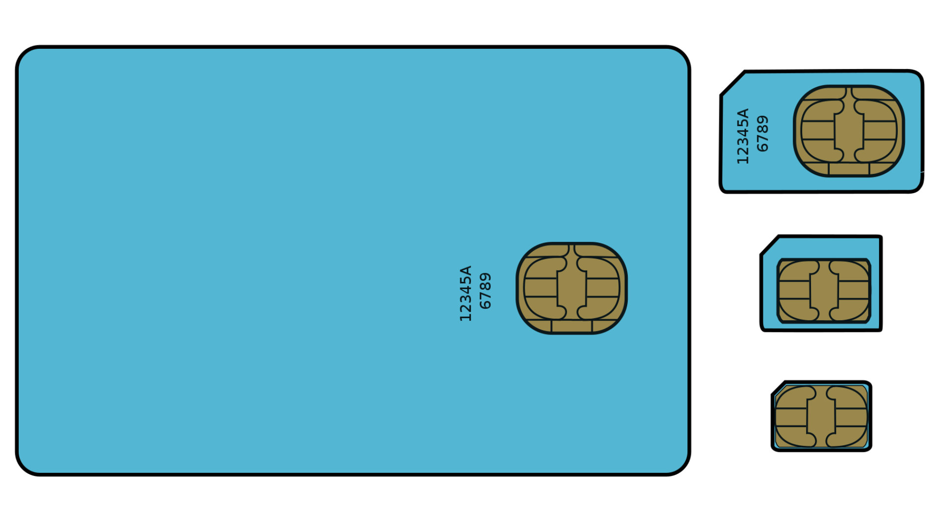 Mini, micro, nano : pourquoi les cartes SIM ont-elles différentes tailles ?  - Numerama