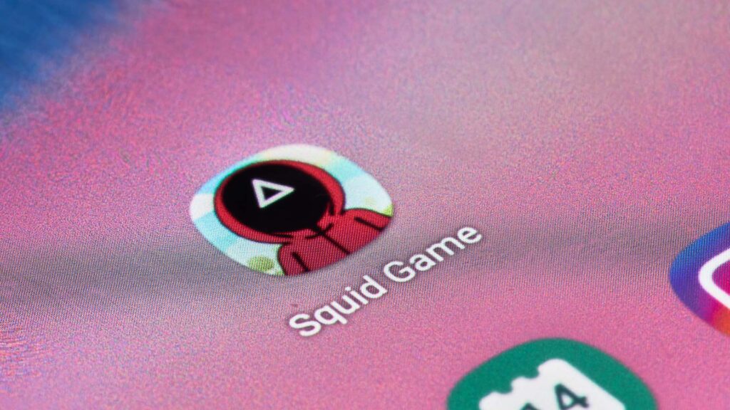 application mobile squid game