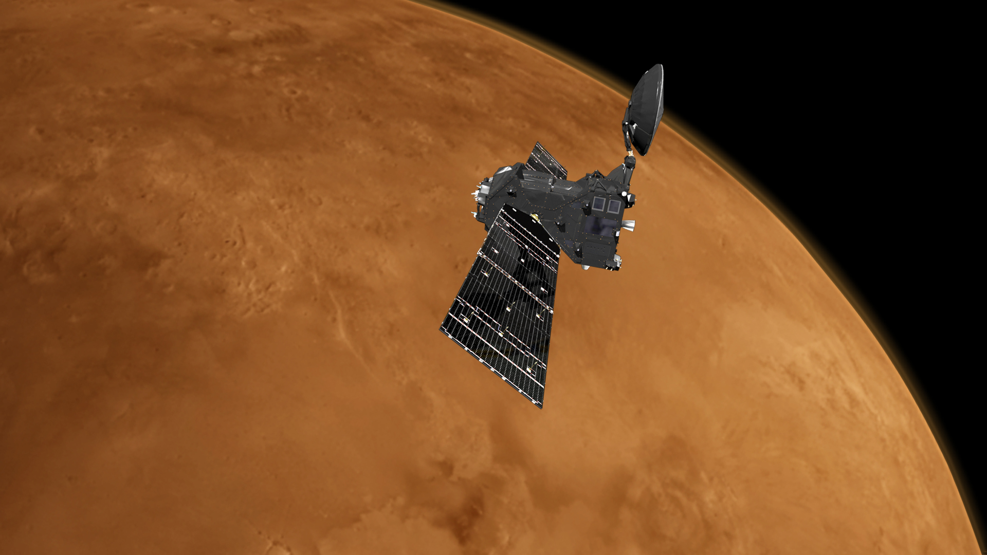ExoMars Orbiter heeft naar verluidt water gespot in de ‘Grand Canyon’ van Mars