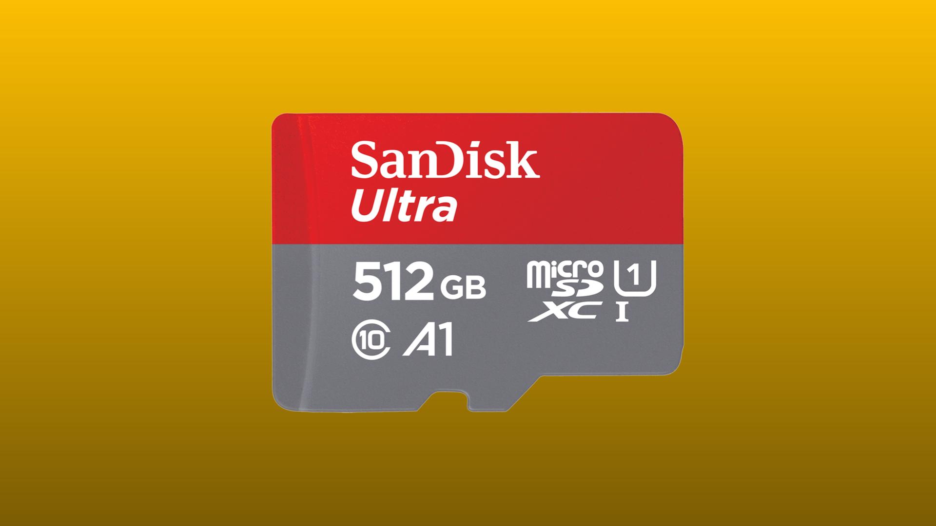 512 Go ou 1 To : toutes les microSD SanDisk sont à moitié prix sur